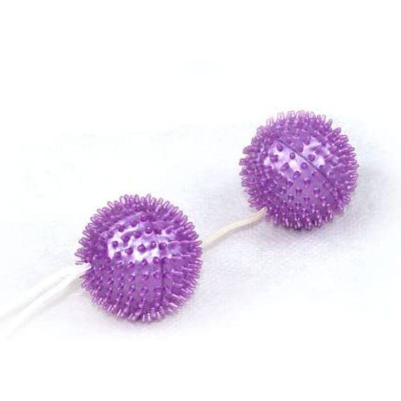 Balles texturées violet profondement plaisir 3.60 CM — BAILE, vue 2