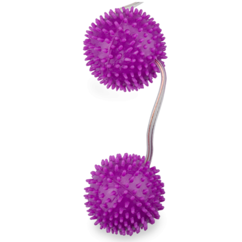 Balles texturées violet profondement plaisir 3.60 CM — BAILE