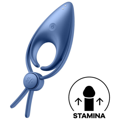 Vibrateur anneau sniper bleu — SATISFYER