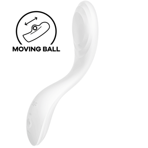 Vibrateur spot G rrrolling pleasure blanc — SATISFYER