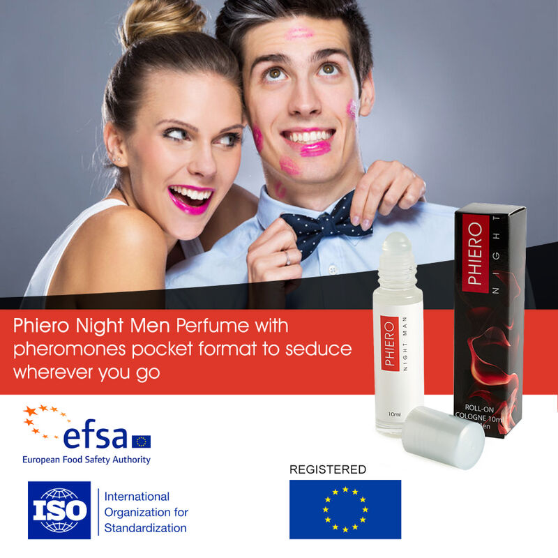 Phiero night MAN parfum aux pheromones pour homme avec roll-on — 500 COSMETICS, vue 2