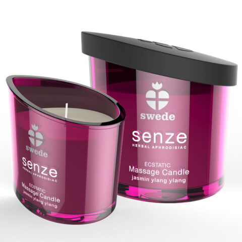 Bougie de massage exstatique senze - jasmin, ylang ylang — SWEDE