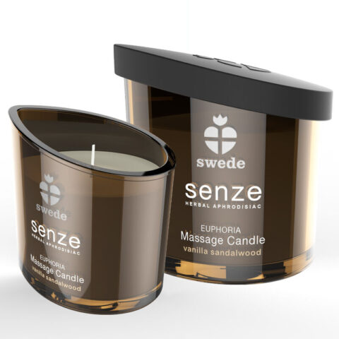 Bougie de massage senze euphoria - vanille, bois de santal — SWEDE