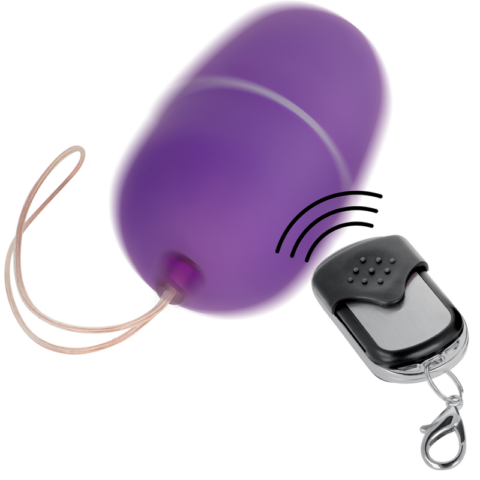 Oeuf vibrant télécommande M lilas