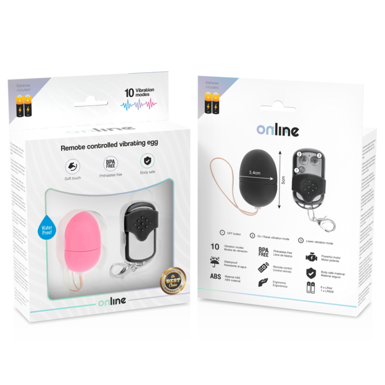 Oeuf vibrant télécommande S rose — ONLINE, vue 5