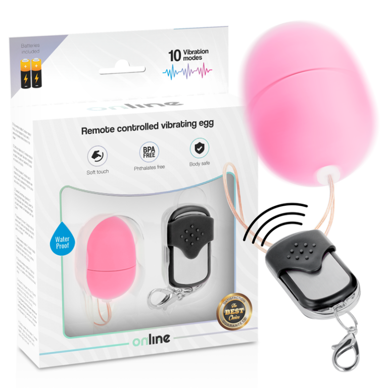 Oeuf vibrant télécommande S rose — ONLINE, vue 2