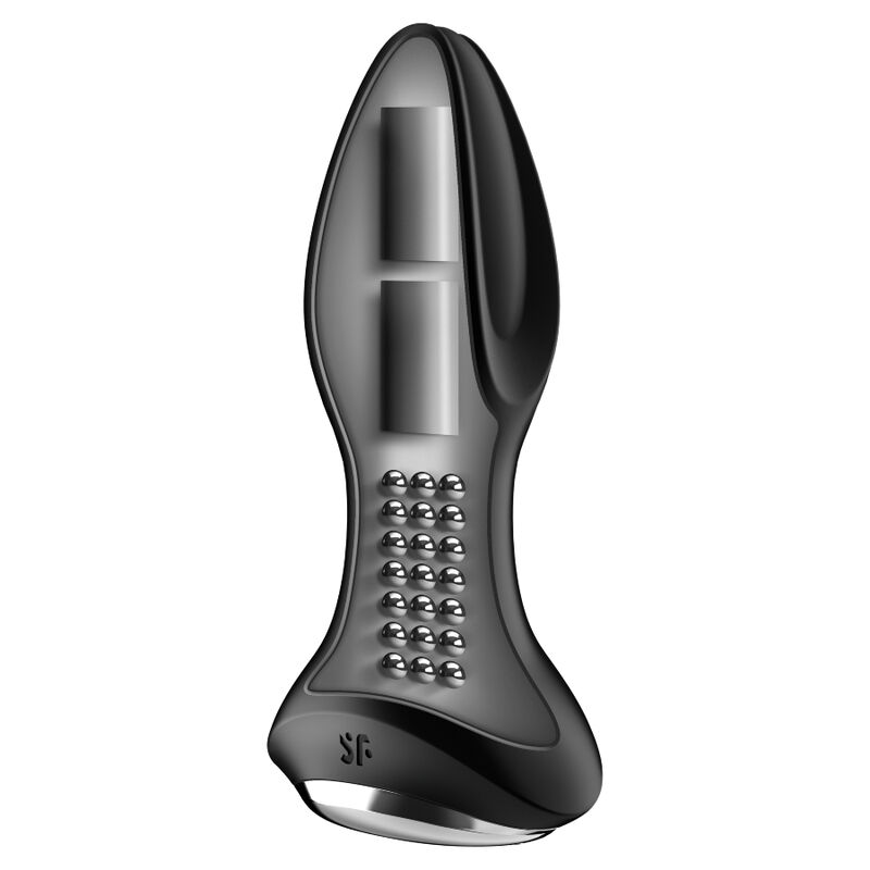 Application de plug vibrant rotator plug 2+ noir — SATISFYER, vue 2