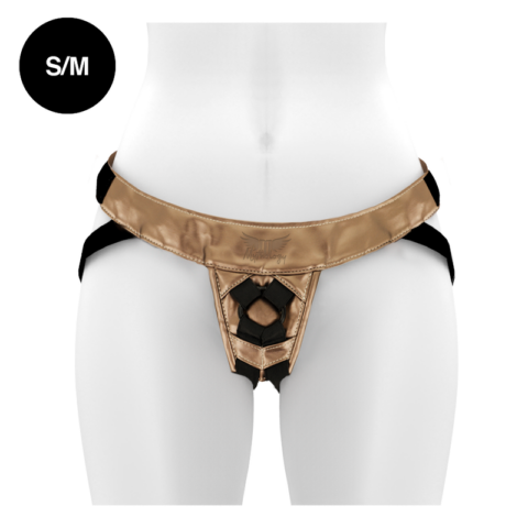 Harnais fantaisie harnais bronze S/M — MYTHOLOGY