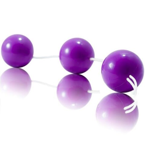 Balles anal ABS lilas strip — BAILE