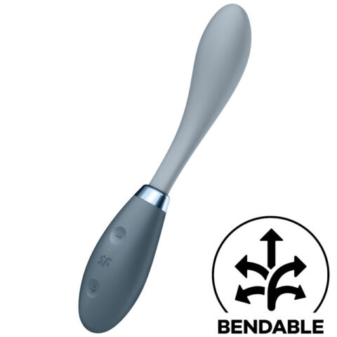 Vibrateur multi g-spot flex 3 gris — SATISFYER