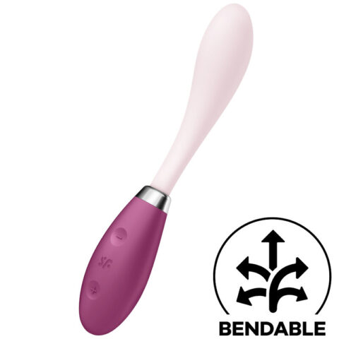 Vibrateur multi g-spot flex 3 rouge — SATISFYER
