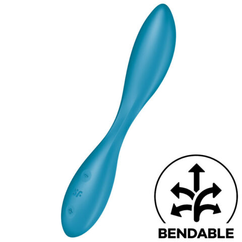 Vibrateur multi g-spot flex 1 bleu — SATISFYER