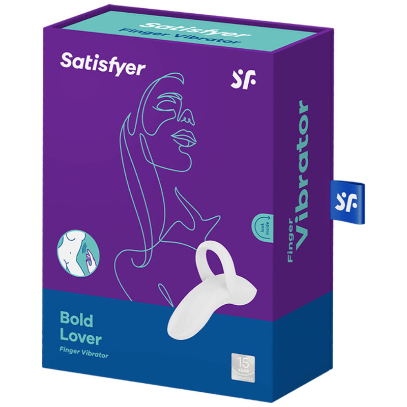 Vibrateur doigts bold lover blanc — SATISFYER, vue 4