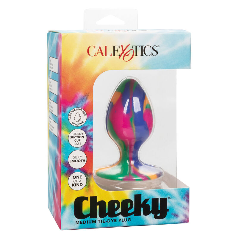 Cheeky moyen tie-dye plug anal — CALEXOTICS, vue 2