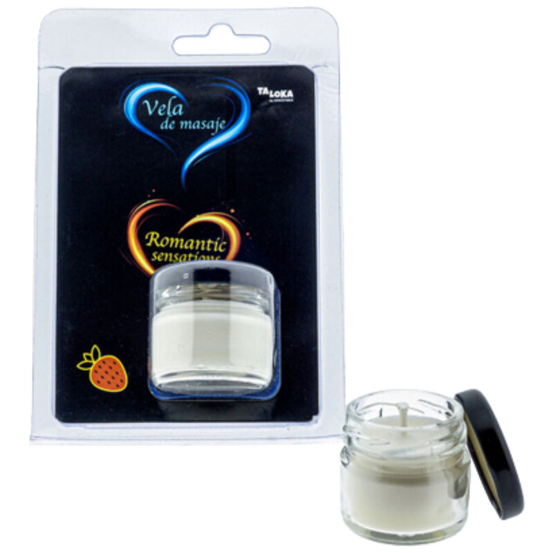 Bougie de massage fraise — TALOKA