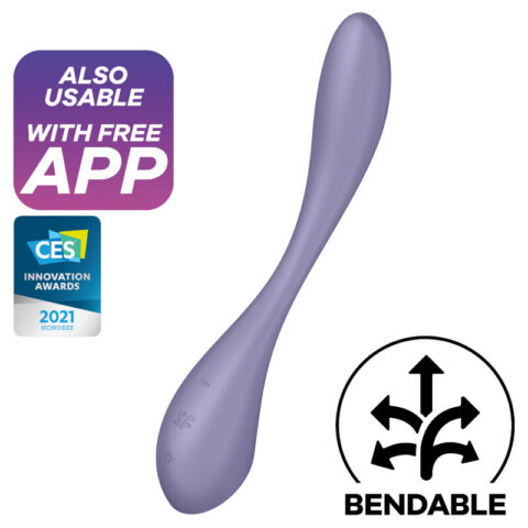Vibrateur multi g-spot flex 5 lilas — SATISFYER
