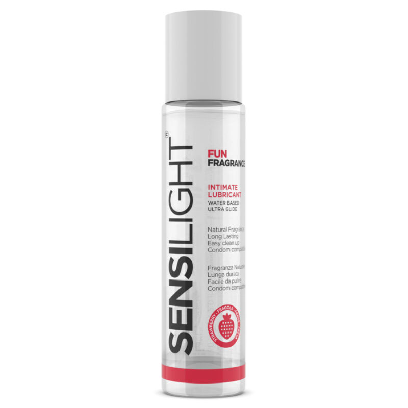 Lubrifiant base d'eau fraise sensilight 60 ML — INTIMATELINE