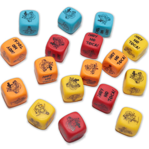 JEU de dés de postures — DIABLO PICANTE