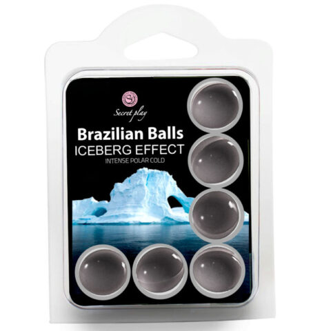 Secret play set 6 balles brésiliennes effet iceberg — SECRETPLAY COSMETIC