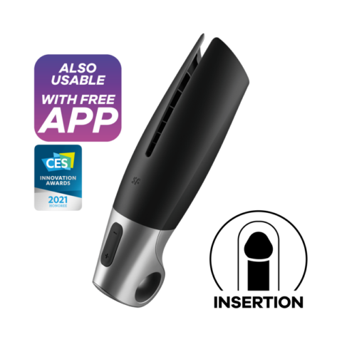Masturbateur puissant noir — SATISFYER