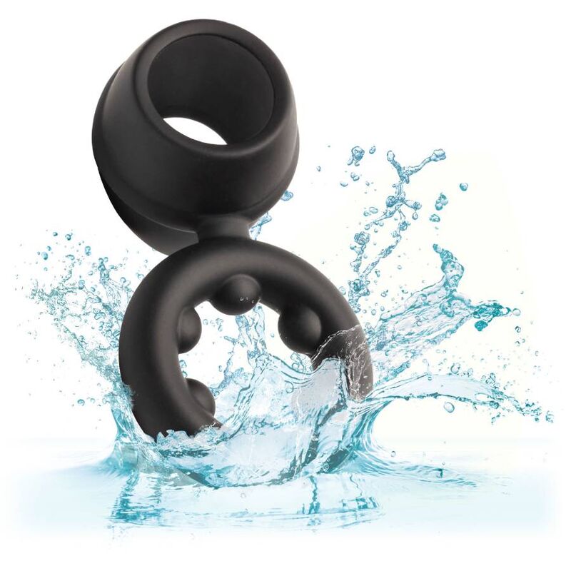 Bague alpha dual magnum noir — CALEXOTICS, vue 4