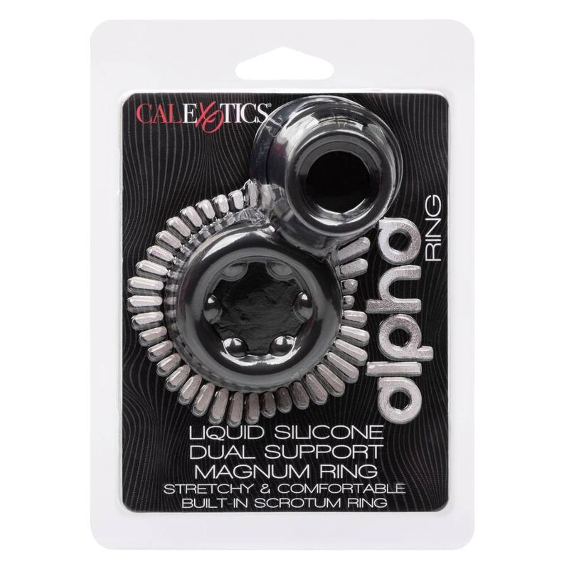 Bague alpha dual magnum noir — CALEXOTICS, vue 11