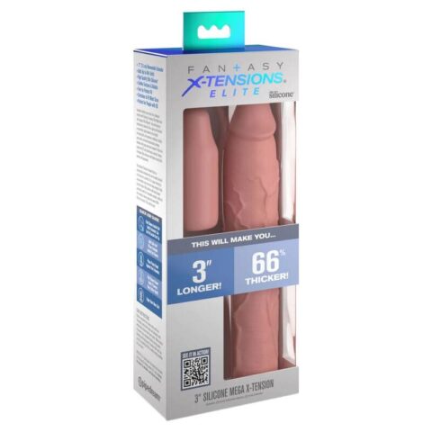 Fantasy X- tensions - manche pipedreams 22,86 CM + peau plug 7,62 CM — FANTASY X-TENSIONS