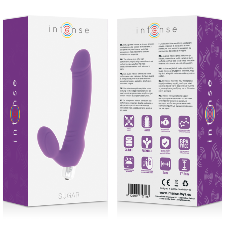 Sucre sept vitesses silicone lilas — INTENSE, vue 6