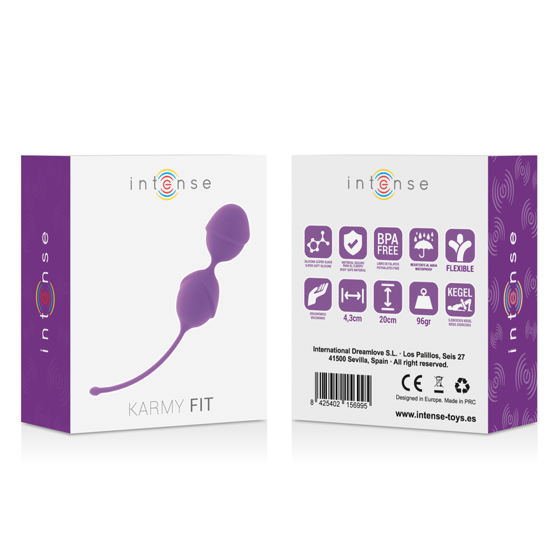 Karmy FIT kegel silicone lilas — INTENSE, vue 6