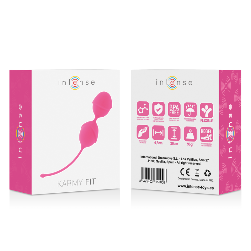 Karmy FIT kegel silicone fuchsia — INTENSE, vue 7