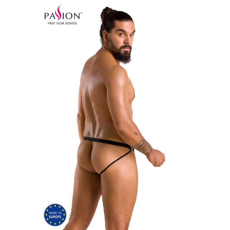 034 Slip open luke noir L/XL — PASSION, vue 2