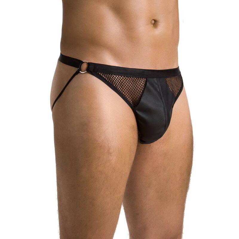 034 Slip open luke noir L/XL — PASSION, vue 3