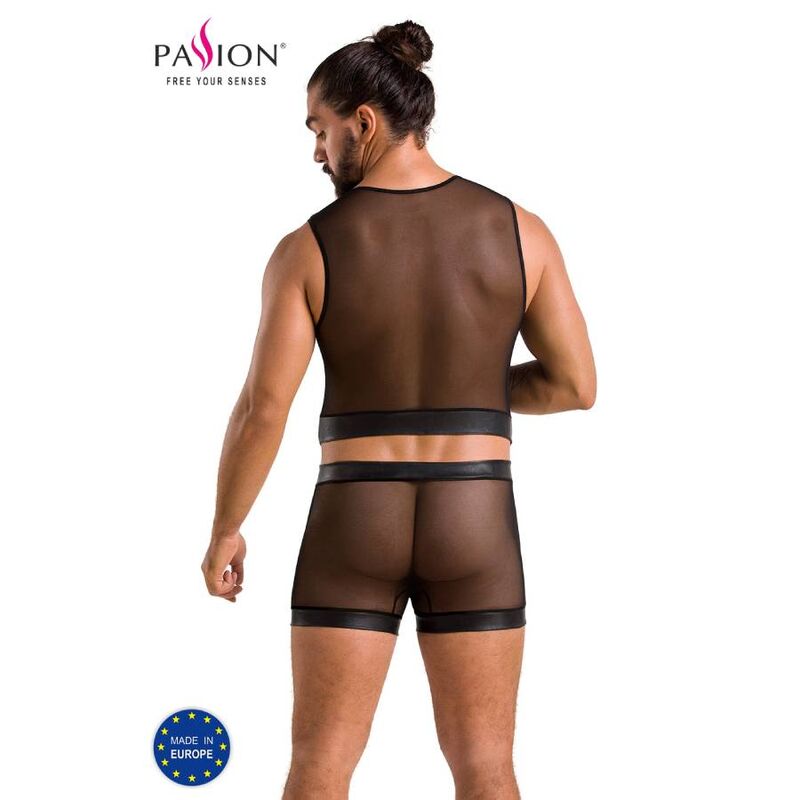053 Ensemble william noir L/XL — PASSION, vue 2