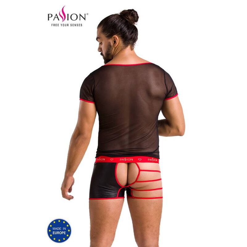 055 Ensemble mark noir L/XL — PASSION, vue 2