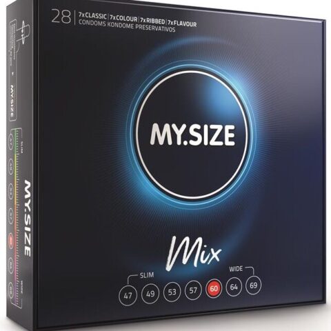 MIX préservatifs 60 MM 28 unités — MY SIZE