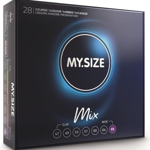 MIX préservatifs 69 MM 28 unités — MY SIZE