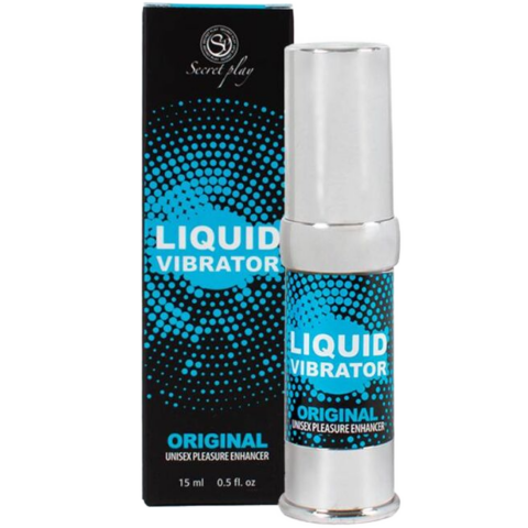 Vibrateur liquide stimulateur unisexe 15 ML