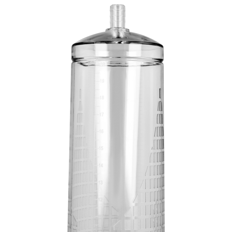 Pompe transparente 02 — INTENSE, vue 3