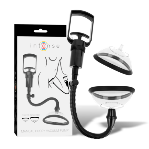 Pompe vaginale manuelle avec deux coupelles interchangeables — INTENSE
