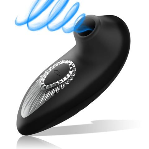 Drake deluxe sucking vibe rechargeable silicone noir