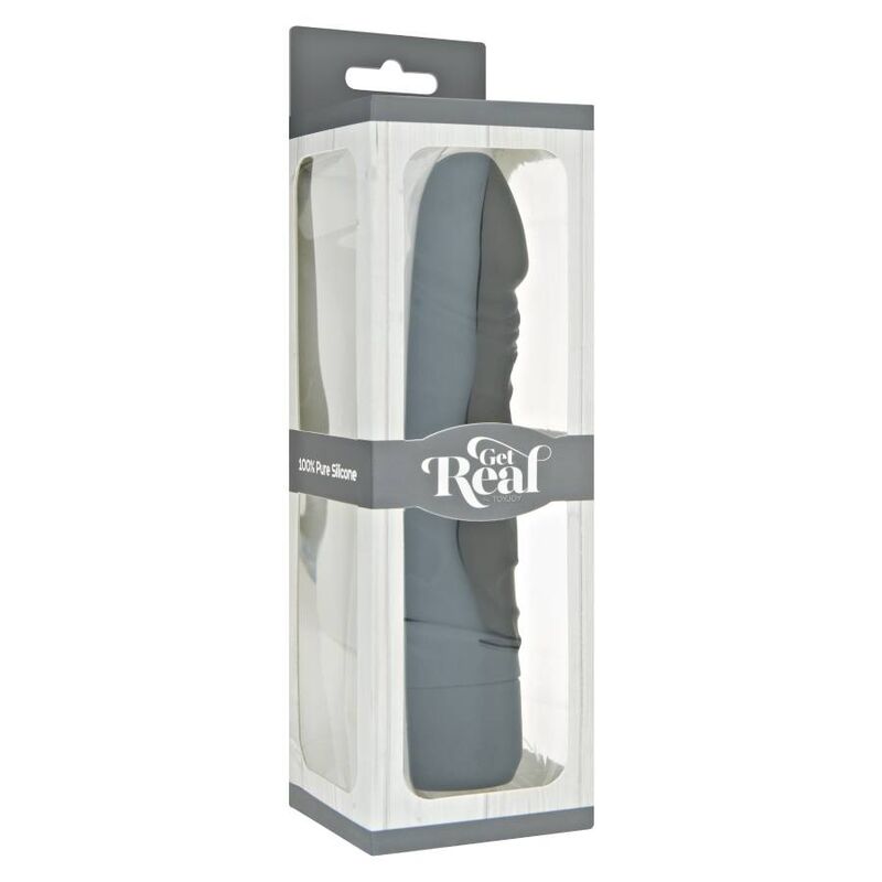 Vibrateur noir original classique — GET REAL, vue 3