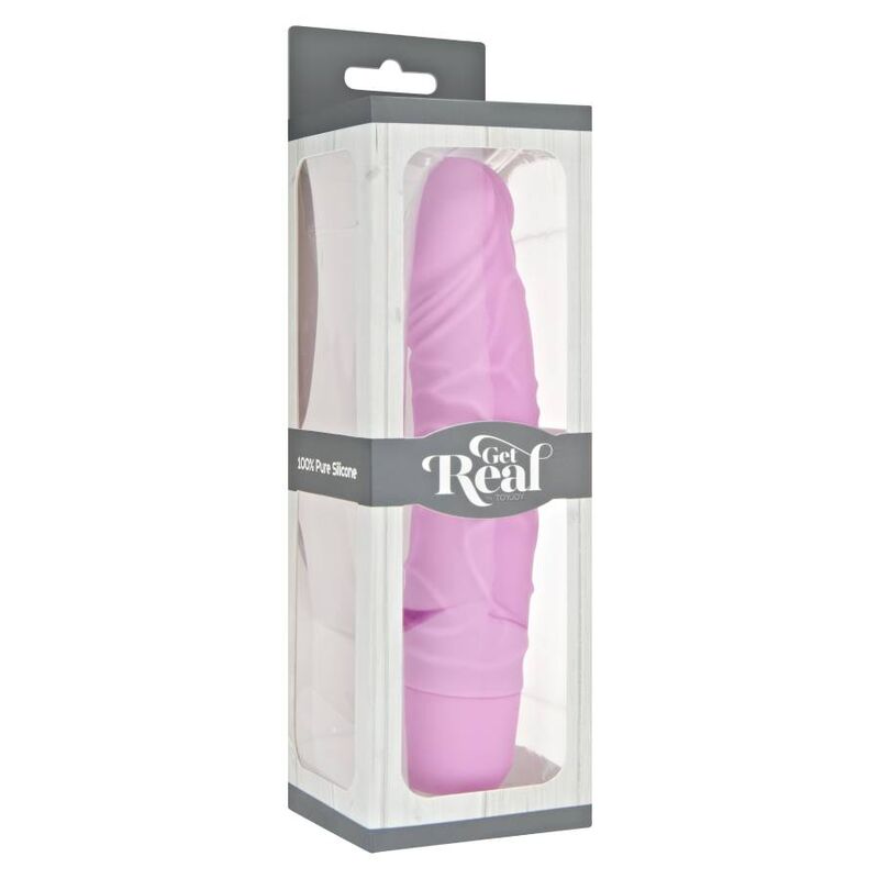 Vibrateur rose original classique — GET REAL, vue 3