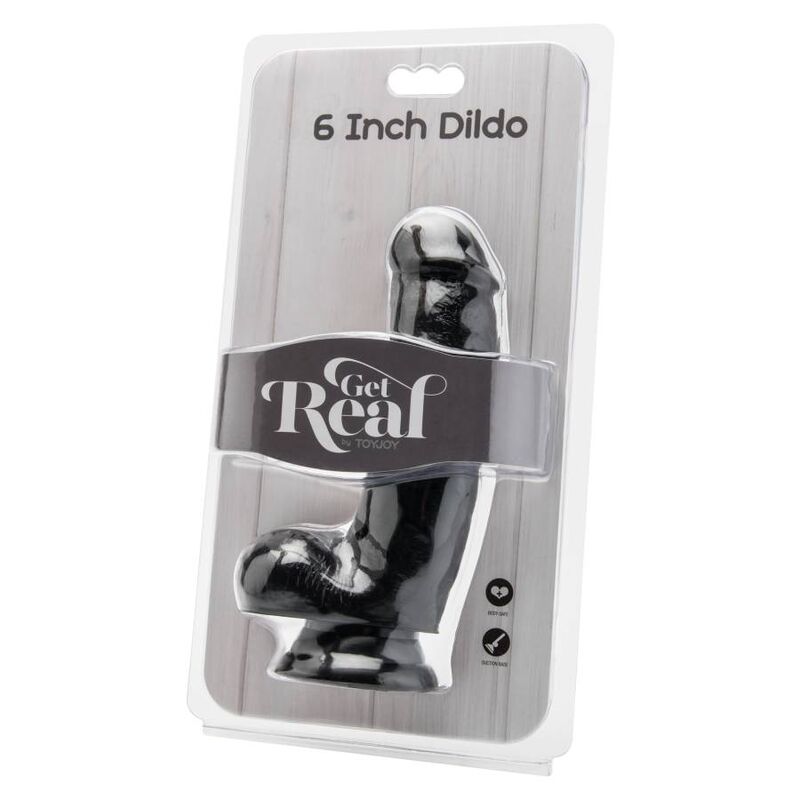 Gode 12 CM avec boules noires — GET REAL, vue 2