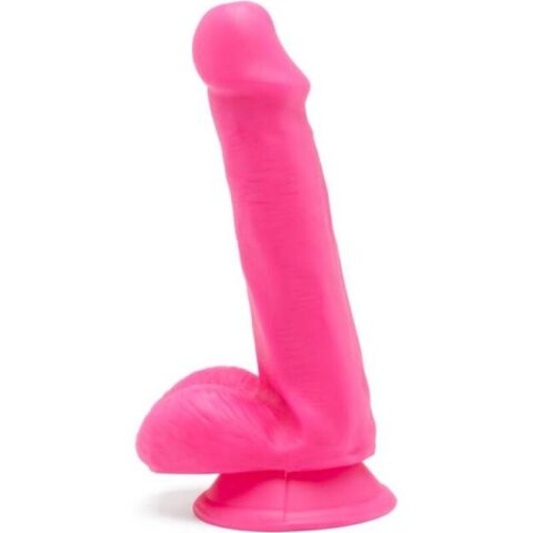 Gode happy dicks 12 CM balles rose — GET REAL
