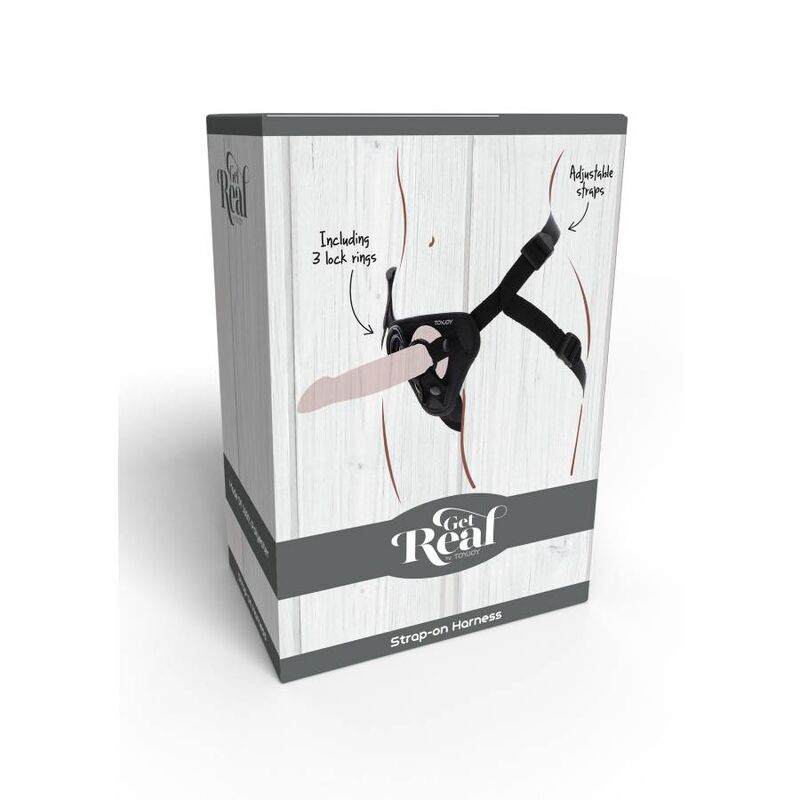 Harnais sangle noir — GET REAL, vue 9