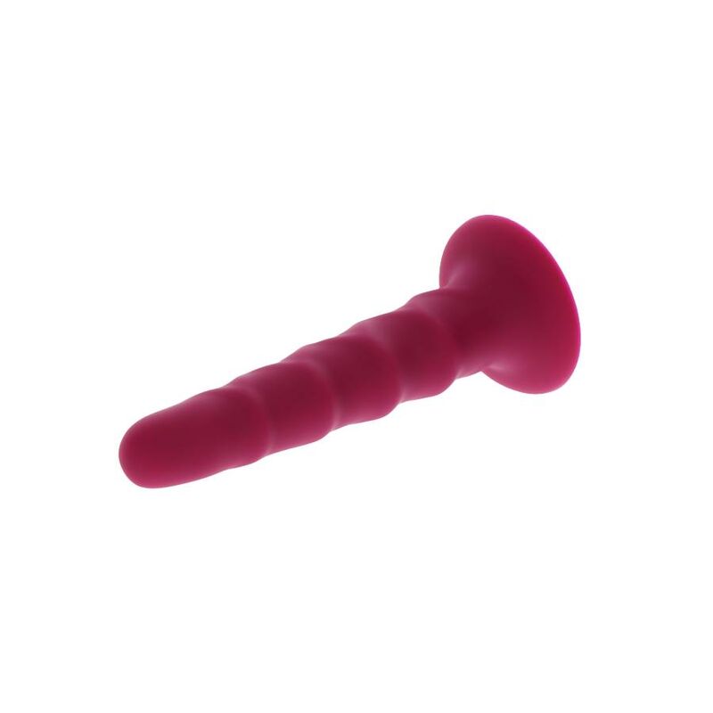 Dong côtelé 12 CM rouge — GET REAL, vue 4