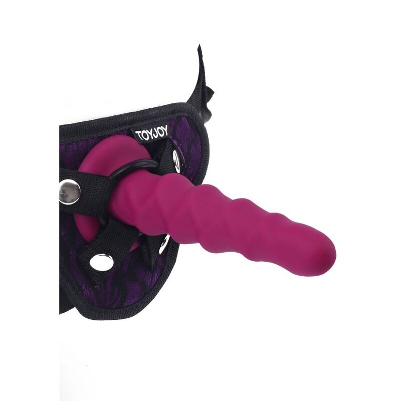 Dong côtelé 12 CM rouge — GET REAL, vue 2