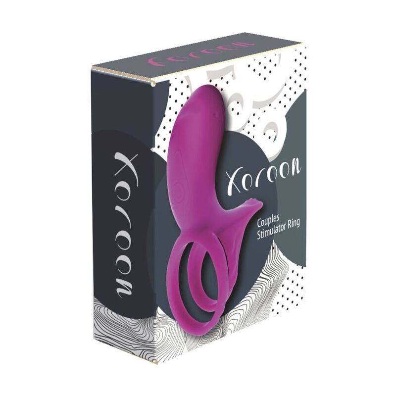 Bague stimulateur de couples fuchsia — XOCOON, vue 8