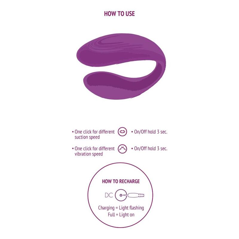 Vibrateur bound love couples violet — XOCOON, vue 5