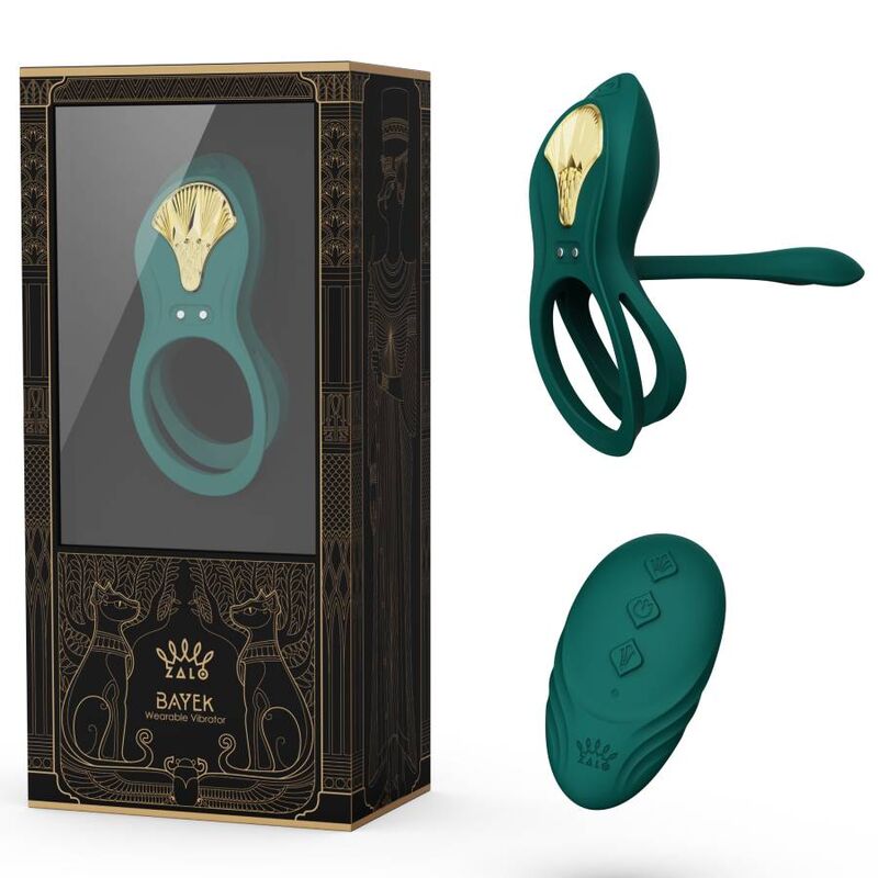 Bague vibrante couples bayek verte — ZALO, vue 20